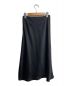 heliopole (エリオポール) ヴィンテージサテンセミフレアスカート ブラック サイズ:36：3980円
