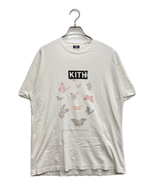 KITH（キス）KITH (キス) BUTTERFLY VINTAGE TEE ホワイト サイズ:Sの古着・服飾アイテム