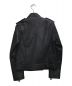 Zadig&Voltaire (ザディグエヴォルテール) カウレザーライダースジャケット ブラック サイズ:S：9800円