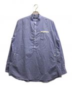 UNDERCOVER）の古着「COチェックプルオーバーシャツ」｜ブルー×ホワイト