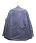 UNDERCOVER (アンダーカバー) COチェックプルオーバーシャツ ブルー×ホワイト サイズ:3：12000円