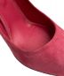 中古・古着 sergio rossi (セルジオロッシ) ヒールパンプス ピンク サイズ:361/2：3980円