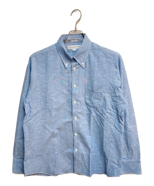 INDIVIDUALIZED SHIRTS（インディビジュアライズドシャツ）INDIVIDUALIZED SHIRTS (インディビジュアライズドシャツ) ボタンダウンシャツ インディゴ サイズ:16-33の古着・服飾アイテム