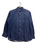INDIVIDUALIZED SHIRTSインディビジュアライズドシャツ）の古着「ボタンダウンシャツ」｜インディゴ