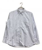 INDIVIDUALIZED SHIRTSインディビジュアライズドシャツ）の古着「ボタンダウンシャツ」｜ブルー×ホワイト