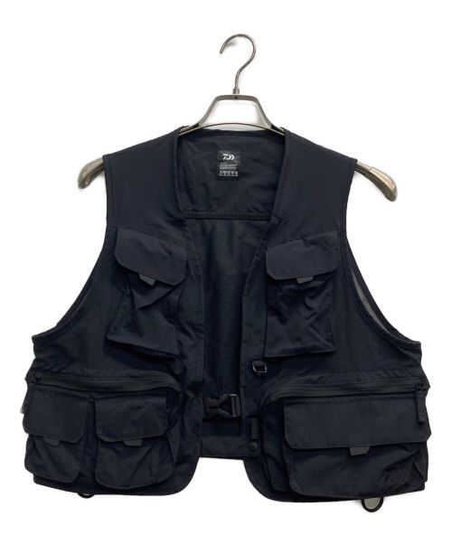 DAIWA（ダイワ）DAIWA (ダイワ) フィッシングショートベスト ブラック サイズ:Mの古着・服飾アイテム