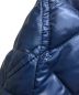 中古・古着 BURBERRY BLACK LABEL (バーバリーブラックレーベル) キルティングダウンジャケット ブルー サイズ:M：14800円