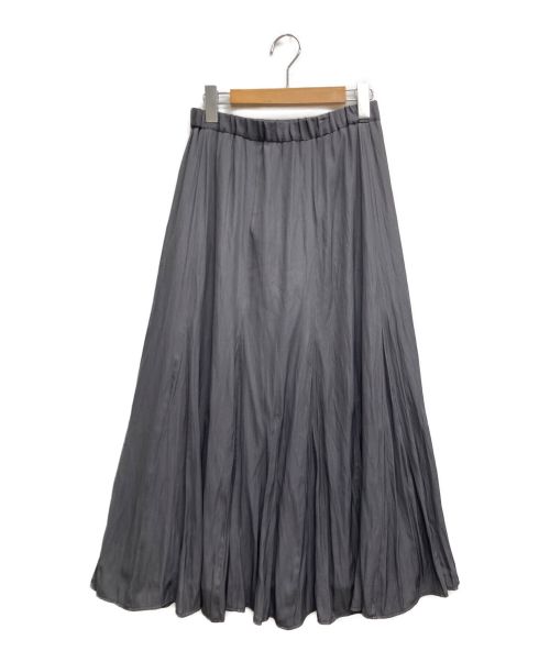 UNTITLED（アンタイトル）UNTITLED (アンタイトル) パウダーロングスカート グレー サイズ:2の古着・服飾アイテム