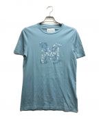 Maison Margielaメゾンマルジェラ）の古着「プリントTシャツ」｜ブルー