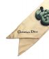 Christian Dior (クリスチャン ディオール) シルクスカーフ ベージュ：5800円