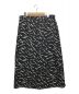 icB (アイシービー) パウダーサテンプリント スカート ブラック サイズ:48：4800円