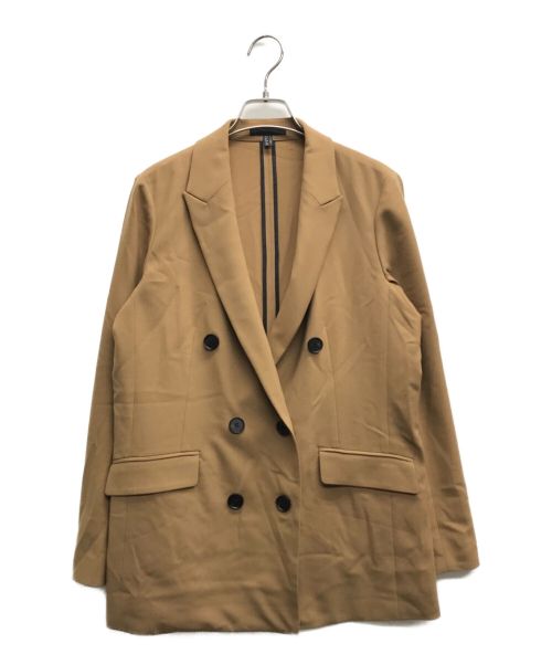 icB（アイシービー）icB (アイシービー) SUPPLE Twill ジャケット/サプルツイル ブラウン サイズ:2の古着・服飾アイテム