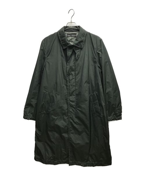 ISSEY MIYAKE（イッセイミヤケ）ISSEY MIYAKE (イッセイミヤケ) ステンカラーコート グリーン サイズ:3の古着・服飾アイテム