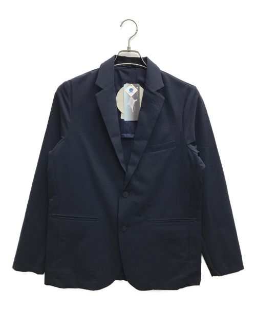 DESCENTE（デサント）DESCENTE (デサント) Tailored Jacket/テーラードジャケット ネイビー サイズ:Mの古着・服飾アイテム