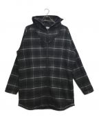nonnativeノンネイティブ）の古着「MASTER FULL ZIP GOWN W/P/N/A BEAVER OVERPLAID」｜グレー