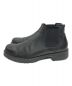 PADRONE (パドローネ) Water Proof Leather Side Gore Boots/ウォータープルーフレザーサイドゴアブーツ ブラック サイズ:41：14800円