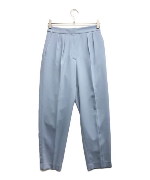 icB（アイシービー）icB (アイシービー) バックサテンジョーゼット パンツ ブルー サイズ:4の古着・服飾アイテム