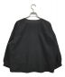 INDIVI (インディヴィ) ボリュームスリーブブラウスライクジャケット ブラック サイズ:38：4800円