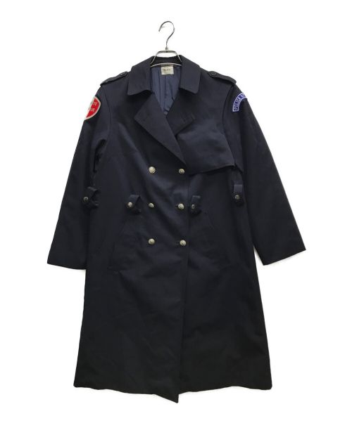 MILITARY（ミリタリー）MILITARY (ミリタリー) POLICE ダブルコート ネイビー サイズ:38の古着・服飾アイテム