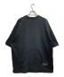 WE11DONE (ウェルダン) FRONT LOGO T-SHIRT/フロントロゴTシャツ ブラック サイズ:M：6800円