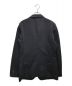 COMME des GARCONS HOMME DEUX (コムデギャルソン オム ドゥ) ポリ縮絨 テーラードジャケット ブラック サイズ:S：8800円