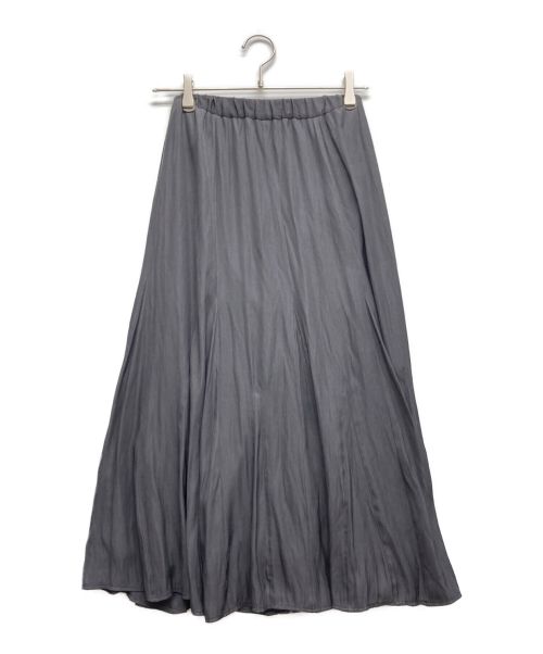 UNTITLED（アンタイトル）UNTITLED (アンタイトル) パウダーロングスカート グレーの古着・服飾アイテム