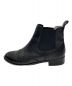 DIANA (ダイアナ) ウィングチップサイドゴアブーツ ブラック サイズ:24cm：9800円