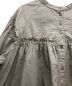 中古・古着 nest Robe (ネストローブ) シルクコットンフリルヨークドレス ベージュ サイズ:F：10000円