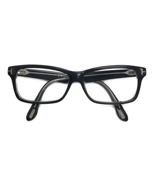 TOM FORD（トムフォード）TOM FORD (トムフォード) 伊達眼鏡 ブラック サイズ:56◻︎13 145の古着・服飾アイテム