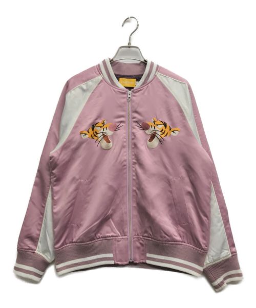 DISNEY（ディズニー）DISNEY (ディズニー) スカジャン ピンク サイズ:Sの古着・服飾アイテム