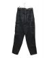 doublet (ダブレット) HEAVY TWILL HIGH WAIST WIDE TAPERED TROUSERS ブラック サイズ:SMALL：9000円
