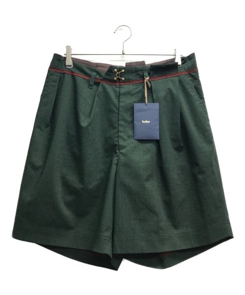 KOLOR（カラー）KOLOR (カラー) ショートパンツ グリーン サイズ:2の古着・服飾アイテム