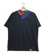 kolor/BEACONカラービーコン）の古着「ハード天竺Tシャツ」｜ネイビー