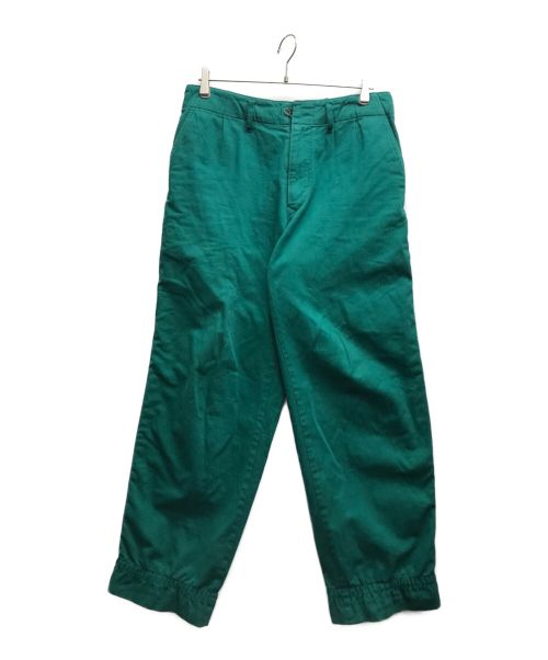 kolor/BEACON（カラービーコン）kolor/BEACON (カラービーコン) 製品染めチノクロスパンツ グリーン サイズ:2の古着・服飾アイテム