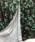 中古・古着 theory (セオリー) フラワープリント ティアード マキシ ドレス ワンピース ブラウン×グリーン サイズ:2：10000円