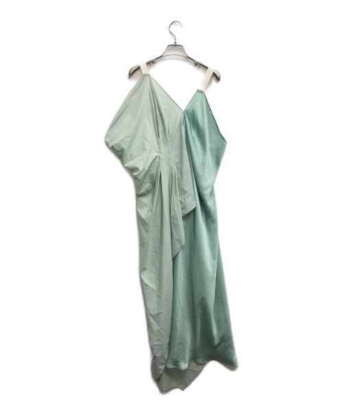 SHIROMA（シロマ）SHIROMA (シロマ) デザインワンピース グリーン サイズ:FREEの古着・服飾アイテム