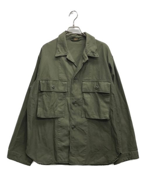 DEUXIEME CLASSE（ドゥーズィエム クラス）Deuxieme Classe (ドゥーズィエム クラス) military シャツジャケット/ミリタリー オリーブ サイズ:FREEの古着・服飾アイテム