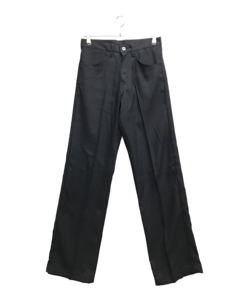 DAIRIKU（ダイリク）DAIRIKU (ダイリク) Straight Pressed Pants ブラック サイズ:27の古着・服飾アイテム