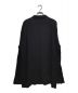 COMOLI (コモリ) レーヨンオープンカラーシャツ ブラック サイズ:記載無し：18000円