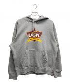 SUPREMEシュプリーム）の古着「UGK Hooded Sweatshirt Heather Grey パーカー /UGK フーデッド スウェットシャツ ヘザーグレイ」｜グレー