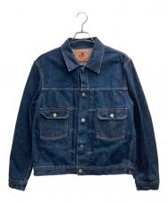 TCB jeans (ティーシービー ジーンズ) 2ndデニムジャケット ネイビー サイズ:46