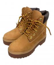 Timberland (ティンバーランド) ストーンストリート6インチブーツ ブラウン×イエロー サイズ:24