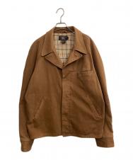 RRL (ダブルアールエル) コットンツイルジャケット ブラウン サイズ:L