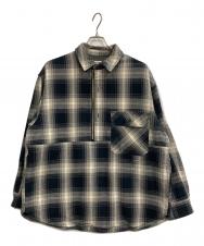 RED CAMEL (レッドキャメル) FREAK'S STORE (フリークスストア) ハーフジッププルオーバーシャツ ブラック サイズ:Ｍ