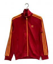 adidas (アディダス) トラックジャケット レッド サイズ:L