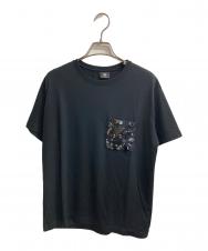 Paul Smith (ポールスミス) ビジューポケットTシャツ ブラック サイズ:M