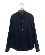 Paul Smith COLLECTION (ポールスミス コレクション) ジャガードシャツ ネイビー サイズ:Ｌ