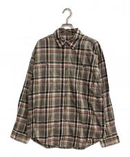 Patagonia (パタゴニア) ピマコットンチェックシャツ グレー サイズ:XS