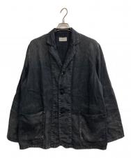HERILL (ヘリル) 26SS HBT Linen Workjacket ブラック サイズ:1