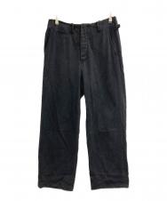 MAATEE&SONS (マーティーアンドサンズ) 24SS CHINO TROUSER ブラック サイズ:1